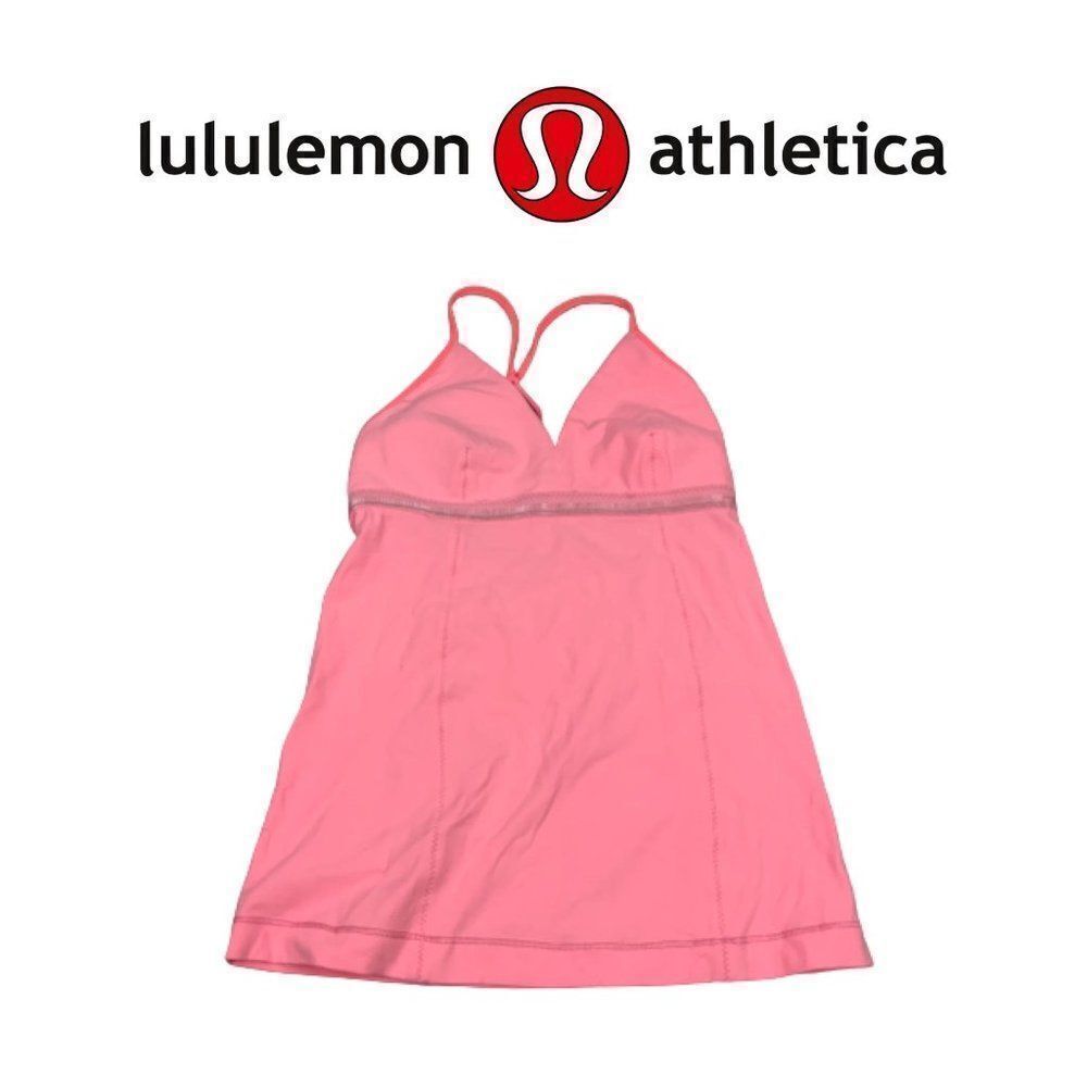 Lululemon Pink Yoga Top. Sz 4
